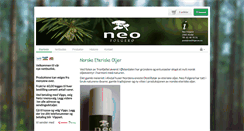 Desktop Screenshot of neofolgeroe.no